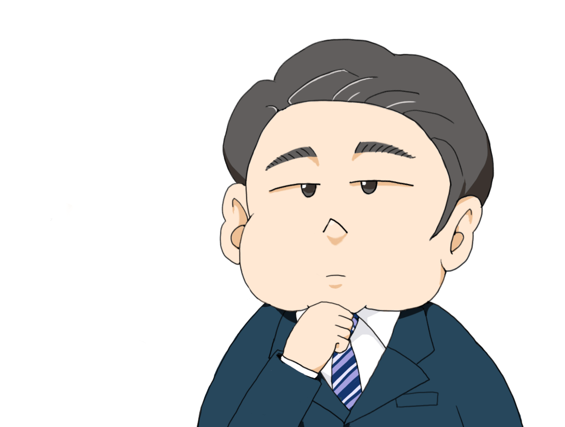 株式会社アード・ソシヨ 社長イラスト